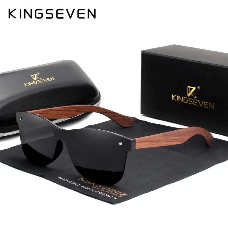 Model # B-5504 Natural Wooden Polarized UV400 Oculos De Sol Masculino