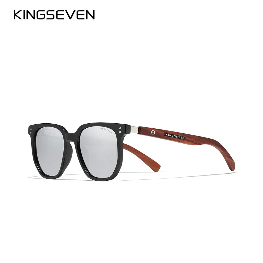 Model # B5528 (New 2025) Men's Retro Fashion Wooden Driving Oculos