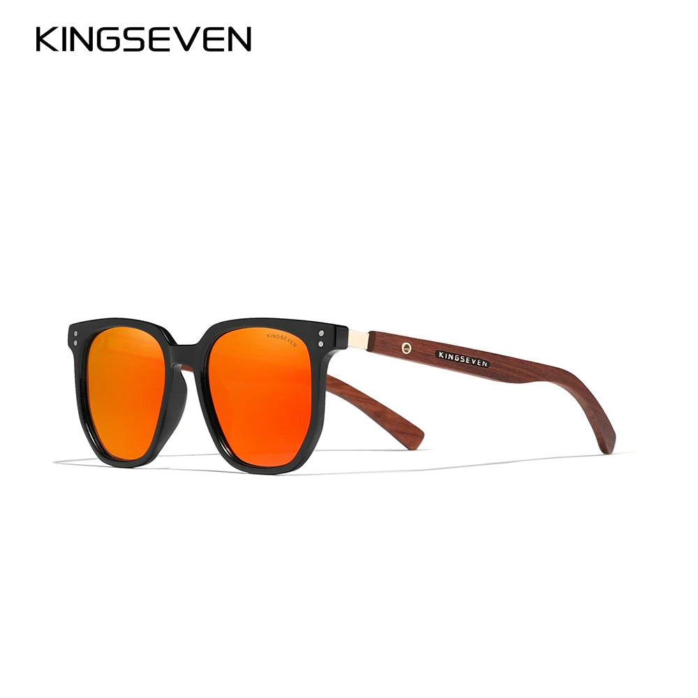 Model # B5528 (New 2025) Men's Retro Fashion Wooden Driving Oculos